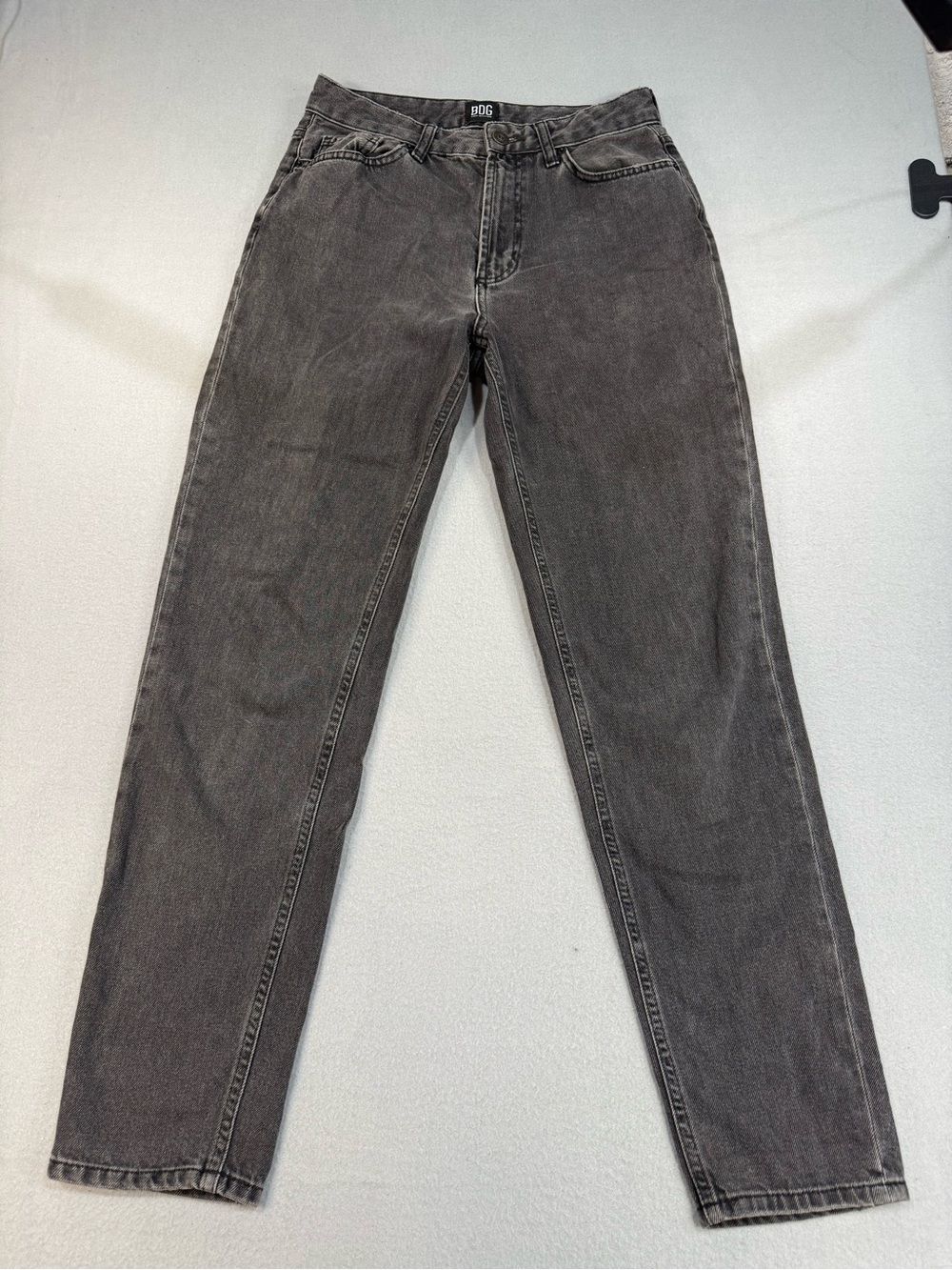 BDG Urban Outfitters Charcoal High-Rise Straight Leg Mom Jeans size 27 4